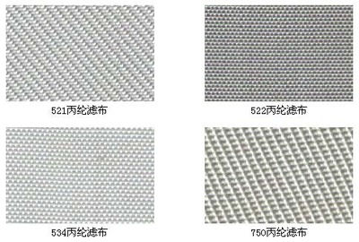 真空转鼓过滤机的滤布类型